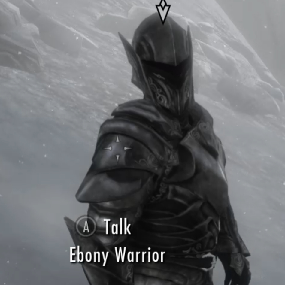Skyrim Ebony Warrior